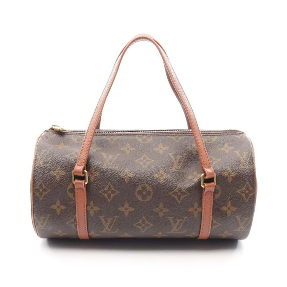 Louis Vuitton Papillon Monogram handbag canvas leather brown